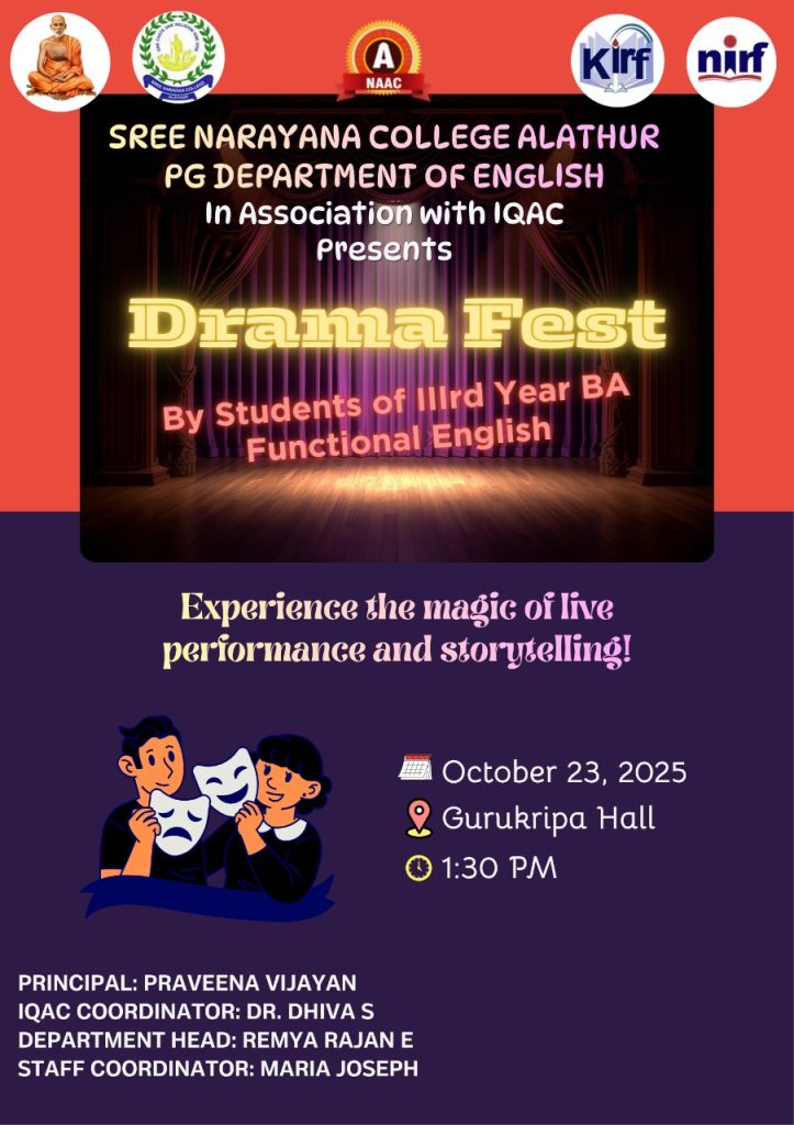 Drama Fest at Sree Narayana College Alathur