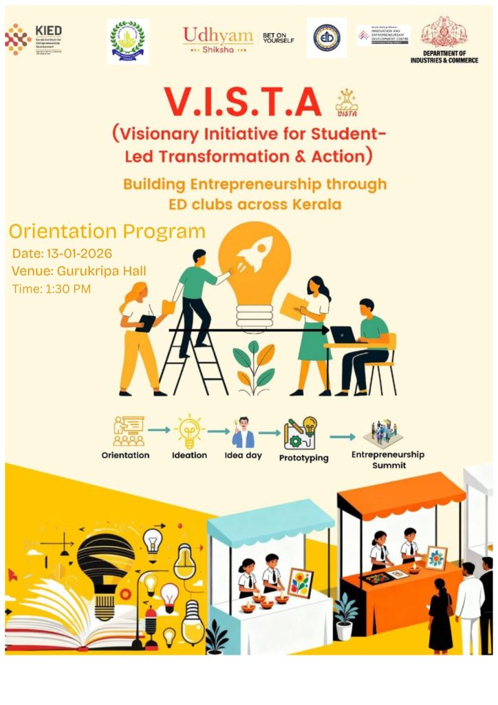 V.I.S.T.A Entrepreneurship Orientation Programme